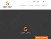 Tablet Screenshot of gracor.com